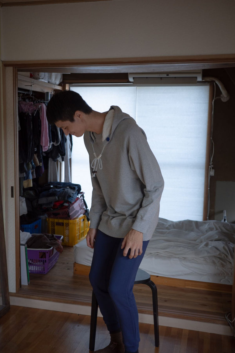 Arranged hoodie