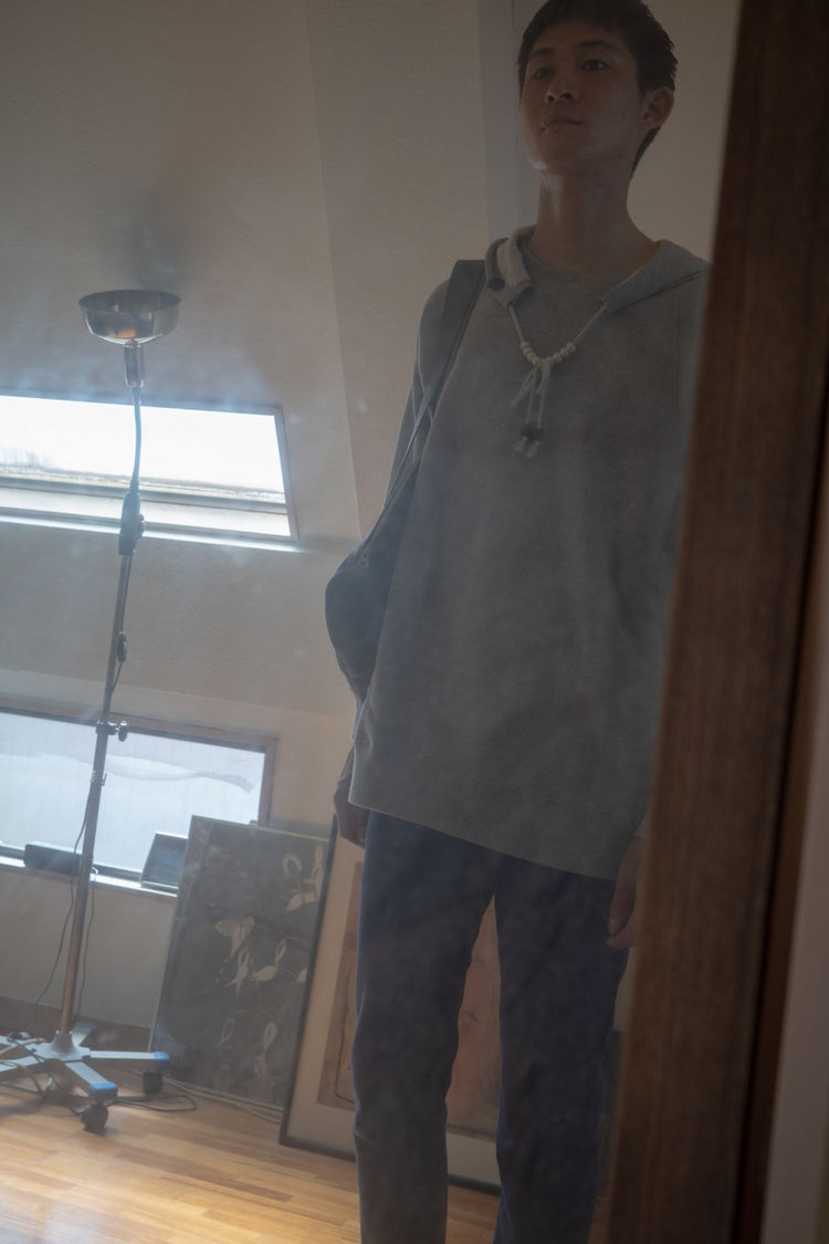 Arranged hoodie