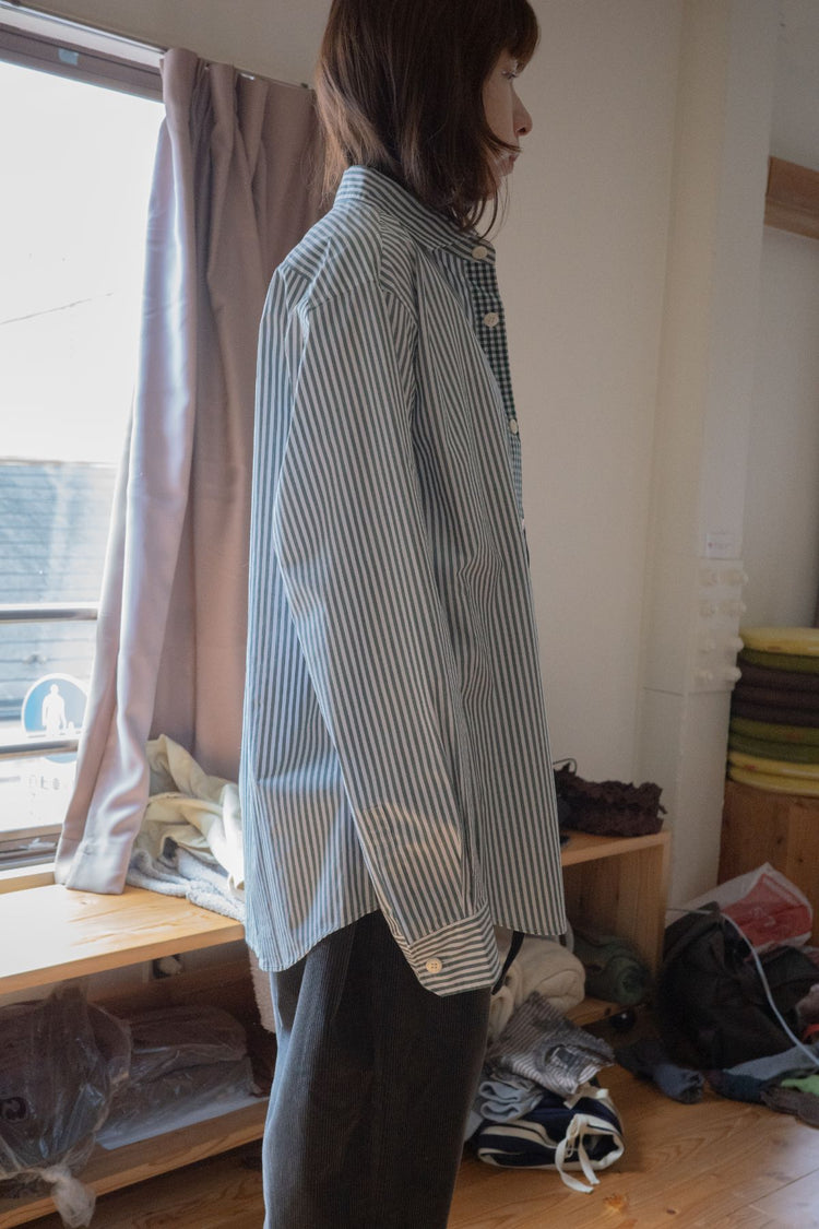 Horizontal collar shirt (original)