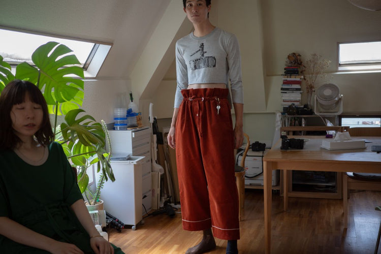 Extra waist pants