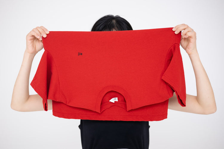Tilted logo T-shirt
