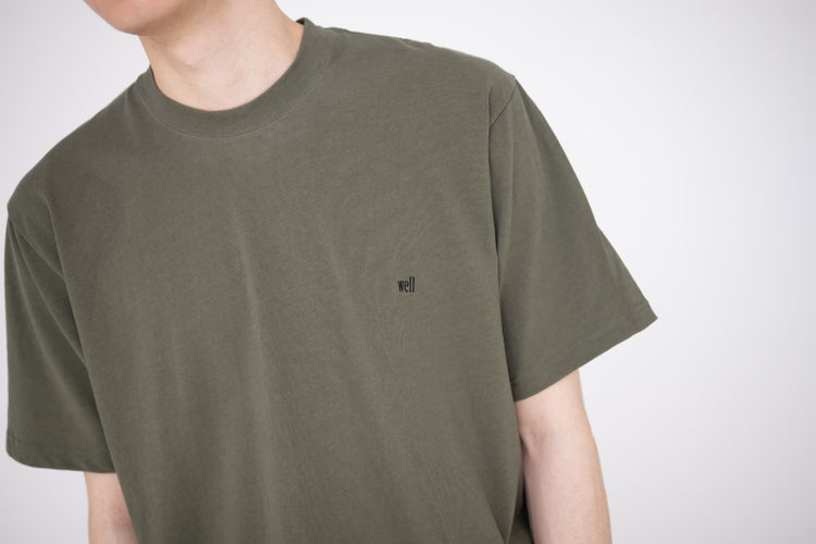 Tilted logo T-shirt