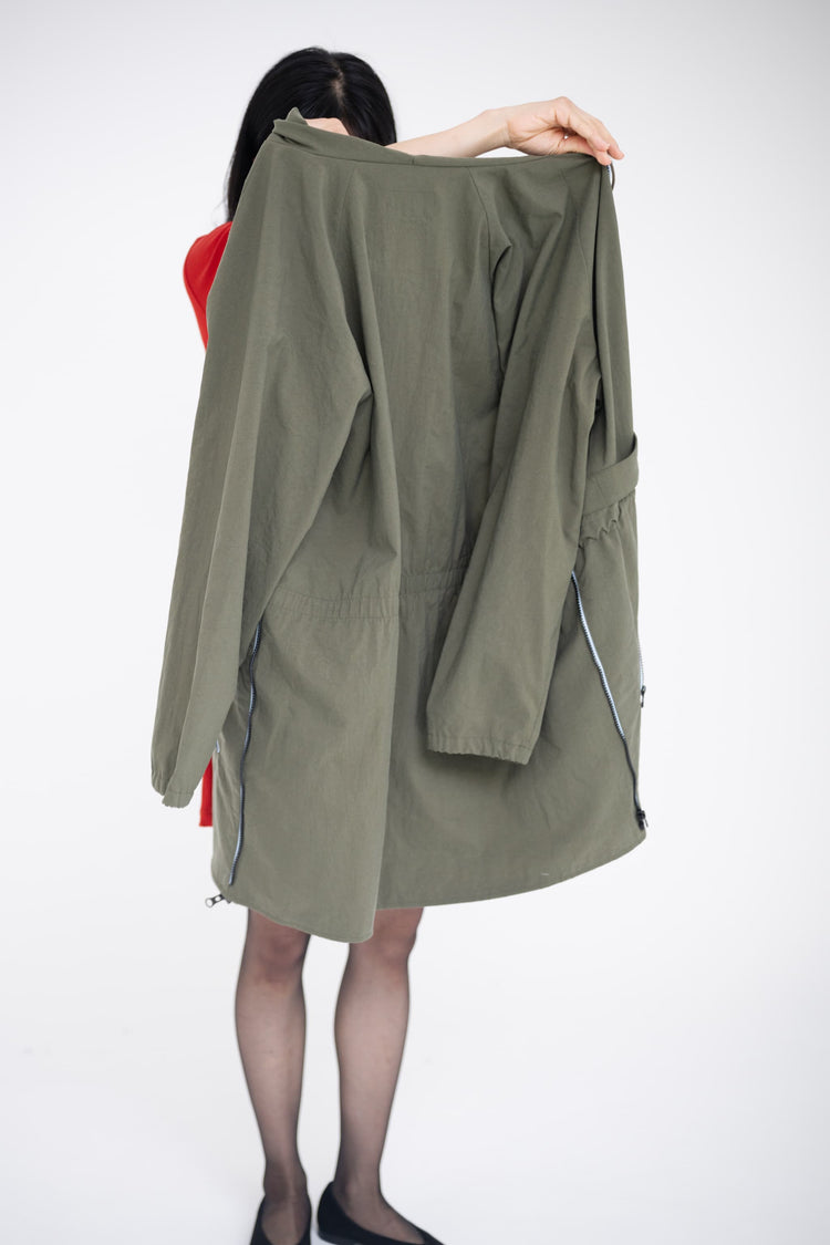 Packable parka