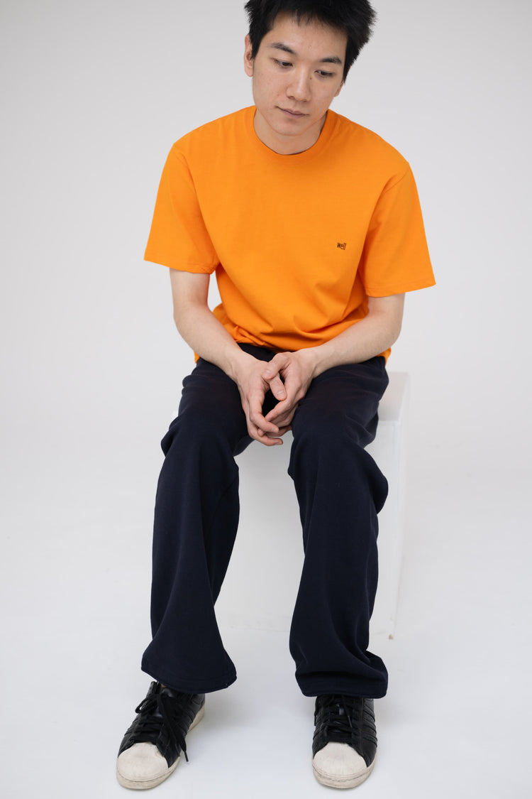 Tilted logo T-shirt