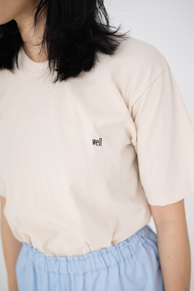 Tilted logo T-shirt